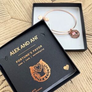Alex and Ani Rose Gold Serendipity Bracelet